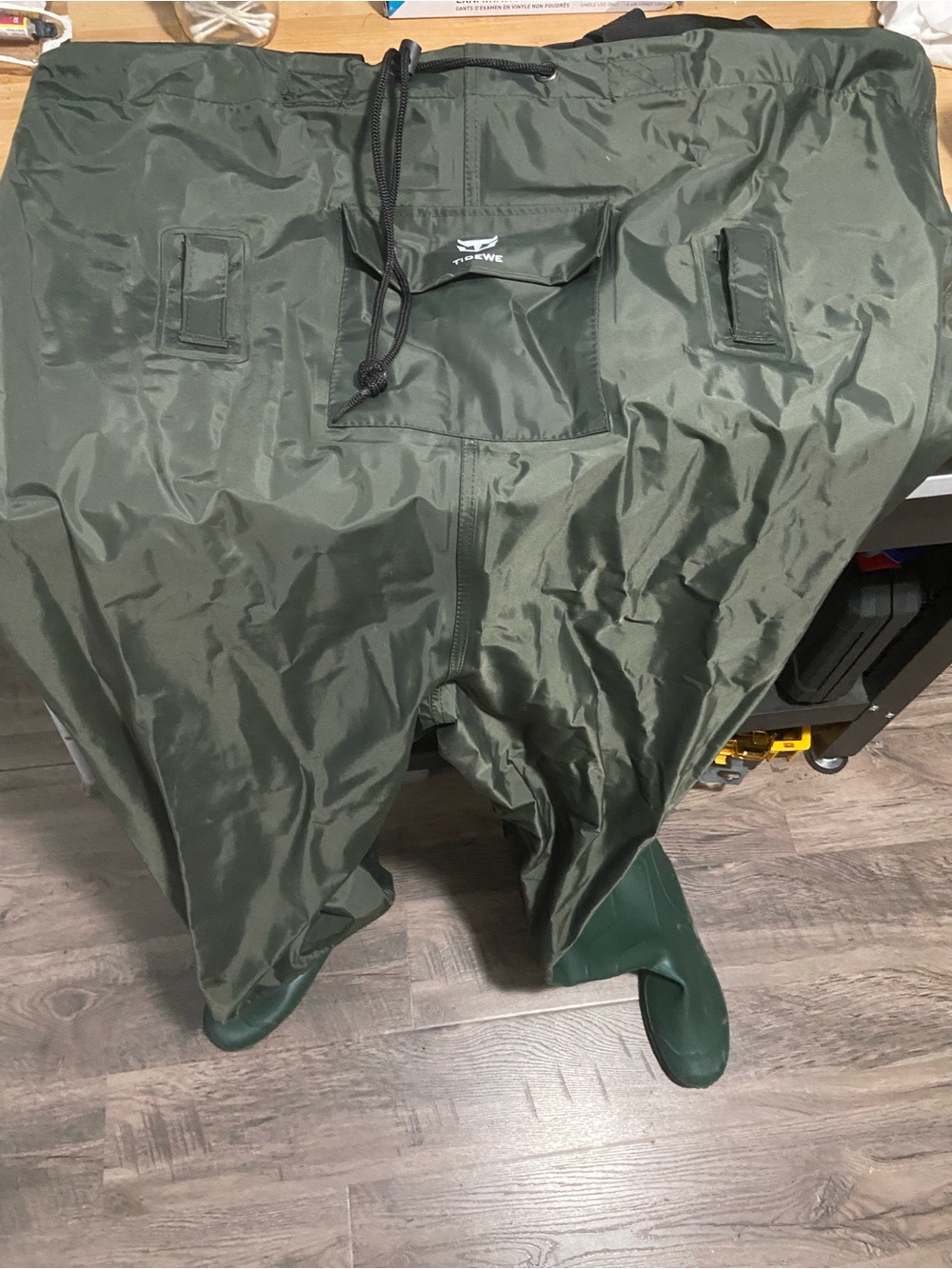 Men's Waterproof Chest Waders - Olive Green